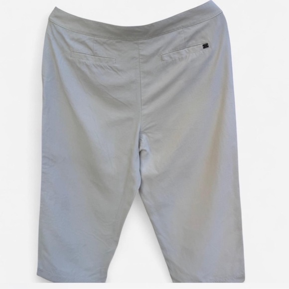 Tommy Bahama Women's Cream Silk Pants - Picture 3 of 5